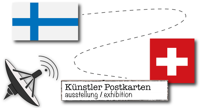 linkki Kunstlerpostkarten näyttelyn sivuille.